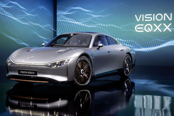 مرسيدس-بنز تكشف عن VISION EQXX في LEAP 2024