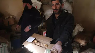 عثرت عليها في مستودع بدمشق.. السلطات الجديدة تحرق مليون حبة كبتاغون