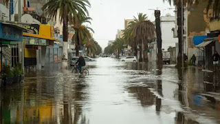 وفاة شاب جرفته السيول.. منخفض جوي يضرب تونس